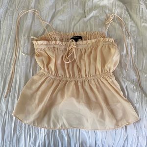 F21 Baby Pink Flowy Strappy Tank